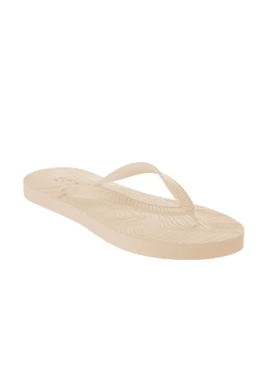 Sleepers Wide Strap Flip Flops Eggnog New