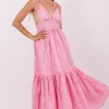 Sundress Yolanda Dress Pink Gingham Outlet