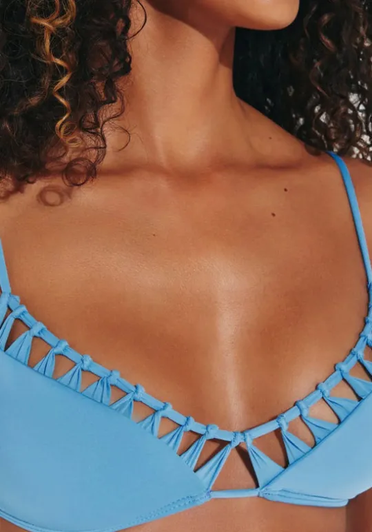 Vix Swimwear Zen Leeza High Waist Bikini New